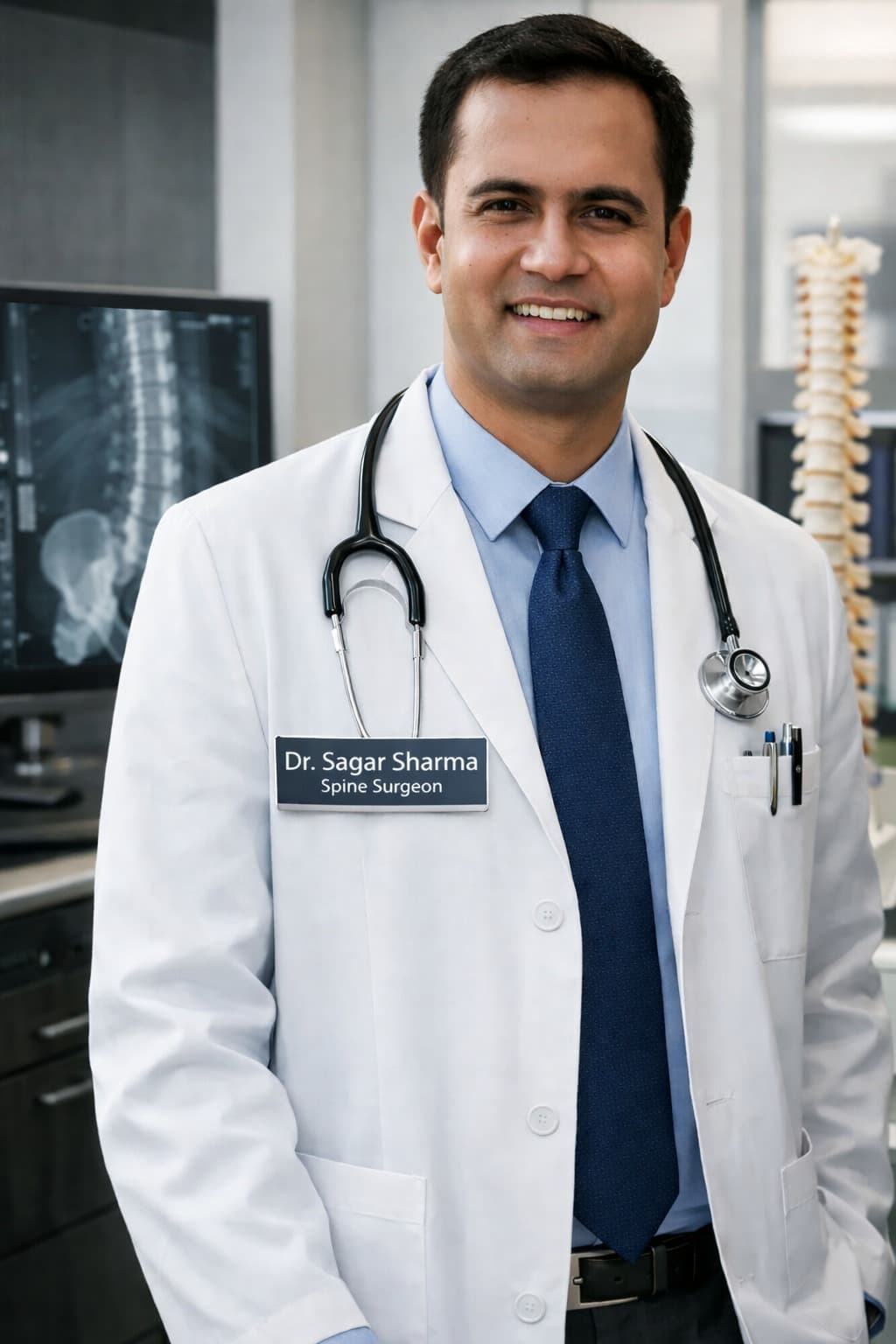 Dr. Sagar Sharma, orthopedic spine surgeon